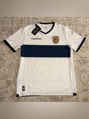 Marathon Authentic Ecuador Team Copa America 2024 Soccer Jersey Men’s Size: XL